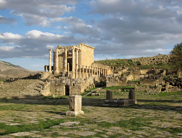Algeria-Ruins Djemila, Sétif Province